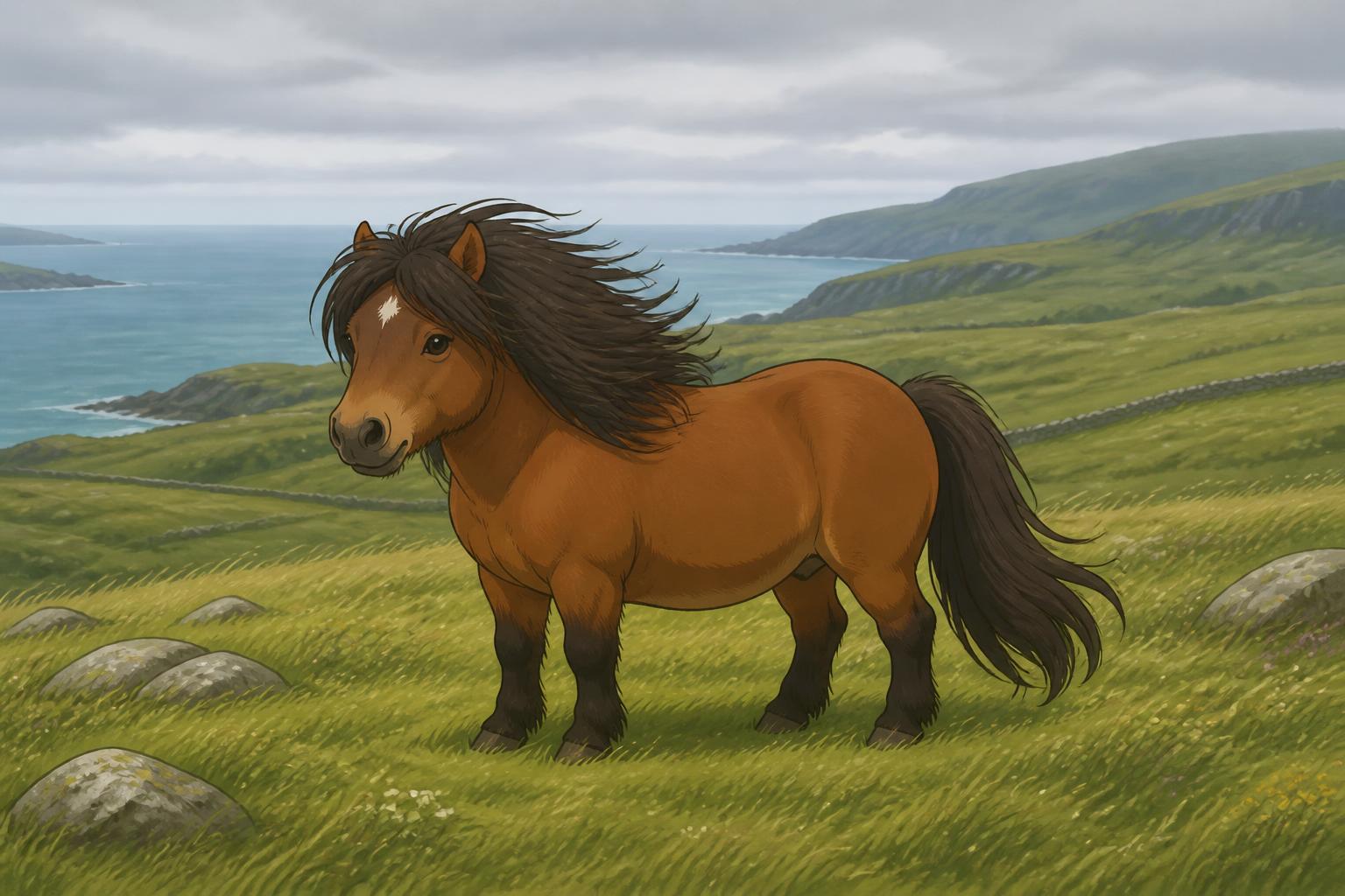 Les poneys du bout du monde